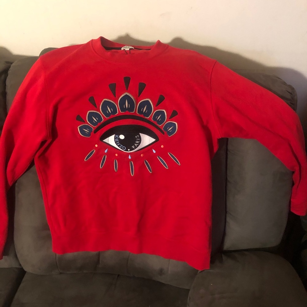 Kenzo Eye Crew Neck Sweater. 100% Authentic